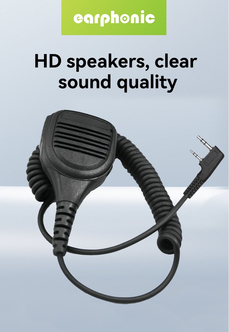 Walkie Talkie Speaker Microphone