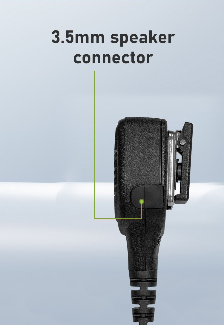 Two way radio speaker mic oem
