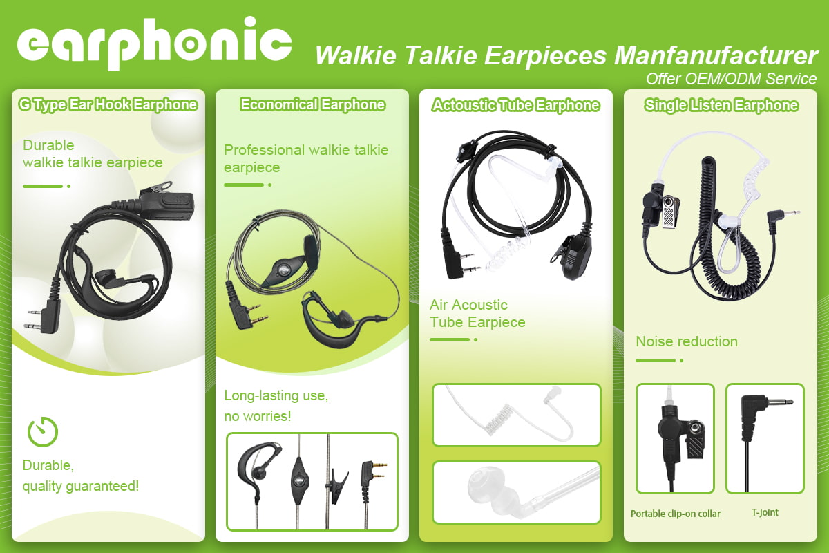 إطلاق العنان لقوة كابلات سماعات الرأس Walkie Talkie